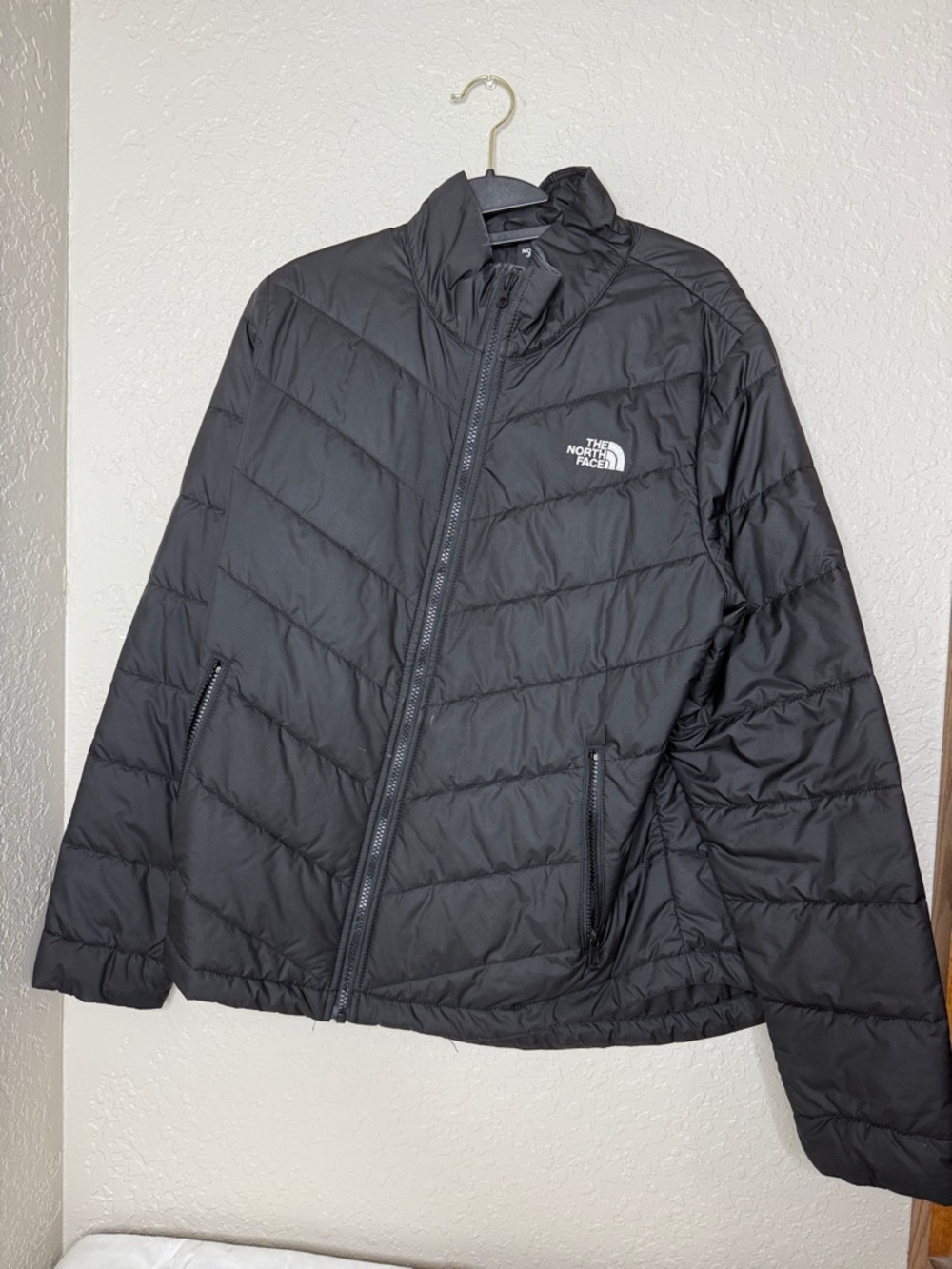 The North Face womens Black Quilted Puffer Jacket